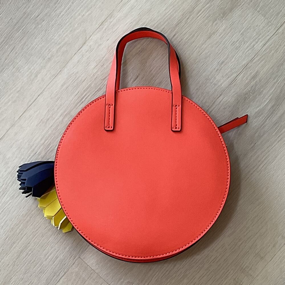 Nine West Roundabout Circle Crossbody Bag Salmon - Picture 4 of 10